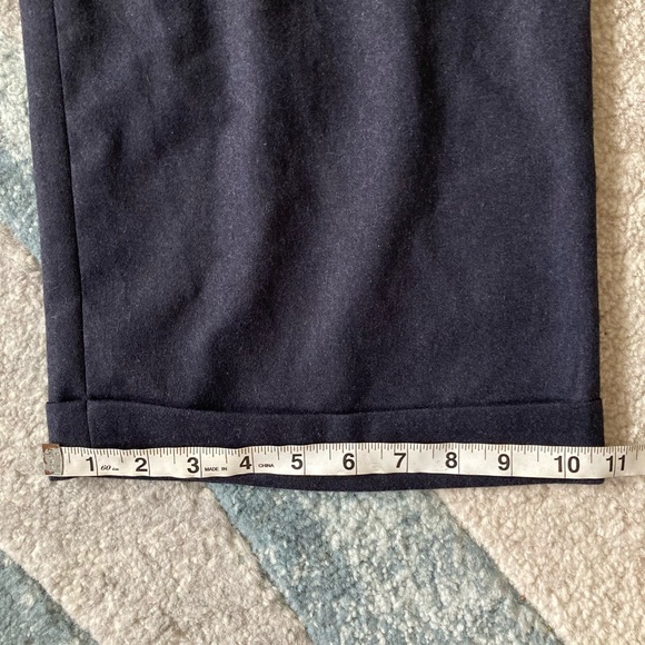 Talbots Italian Flannel Wide Leg Slacks - Picture 4 of 6